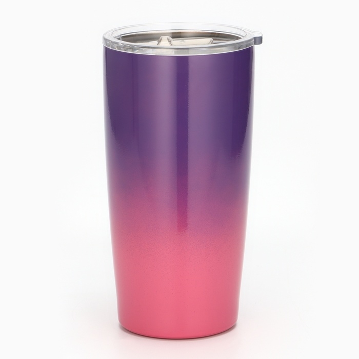 Термостакан металлический &laquo;Жизнь&raquo;, 550 мл, сохраняет тепло 4 ч