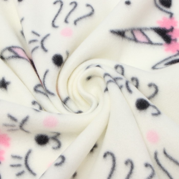 Плед Павлинка &laquo;Кот-единорог&raquo;, 100х150см, флис 135 г/м, полиэстер