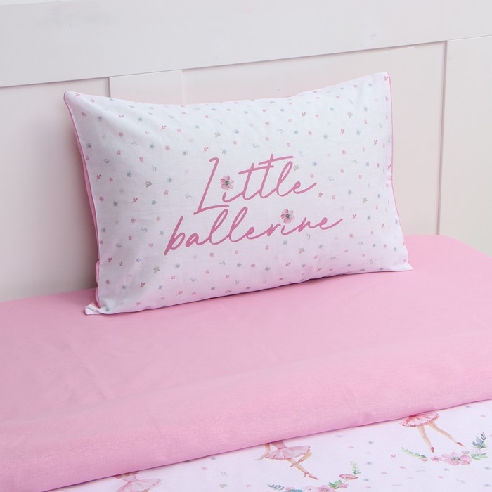 Постельное бельё Этель 1,5 сп Little ballerine, 143х215 см, 150х214 см, 50х70 см -1 шт, 100% хл, бязь Постельное бельё Этель 1,5 сп Little ballerine, 143х215 см, 150х214 см, 50х70 см -1 шт, 100% хл, бязь