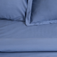 Постельное бельё Этель Евро Blue lake 200х215, 215х240, 50х70+3-2 шт, мако-сатин, 114г/м2