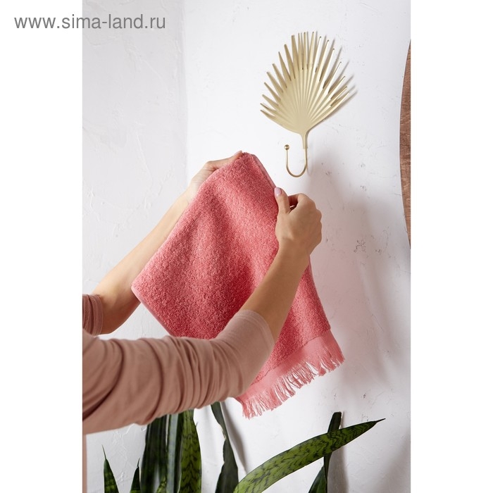 Полотенце махровое LoveLife Fringe 70х130 пыльный розовый, 100% хлопок,360 г/м2 Полотенце махровое LoveLife Fringe 70х130 пыльный розовый, 100% хлопок,360 г/м2