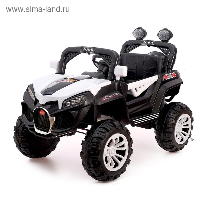 Электромобиль &laquo;Багги&raquo;, цвет белый