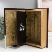 Сейф-книга дерево кожзам "История хоккея" 21х13х5 см Сейф-книга дерево кожзам "История хоккея" 21х13х5 см