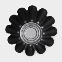 Форма для ромовой бабы и кулича «Бутон», 19,5×9 см, антипригарное покрытие, цвет бордовый Форма для ромовой бабы и кулича «Бутон», 19,5×9 см, антипригарное покрытие, цвет бордовый