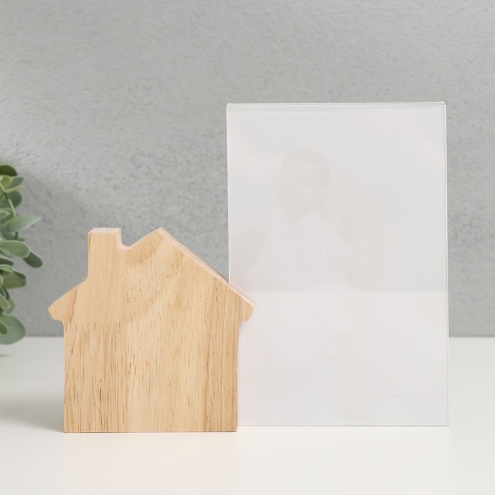 Фоторамка дерево 10х15 см Фоторамка дерево 10х15 см "Дерево у дома" 18х3х15 см