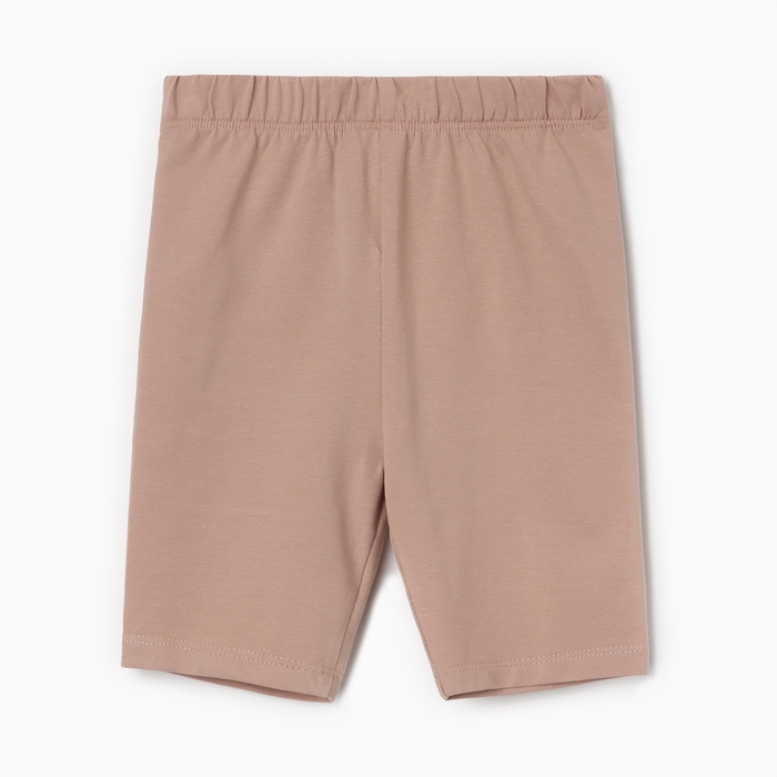 Велосипедки для девочки MINAKU, цвет бежевый, рост 110 Велосипедки для девочки MINAKU, цвет бежевый, рост 110