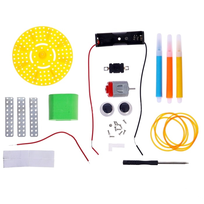 Электронный конструктор - робототехника &laquo;Весёлые роботы&raquo;, 3 модели, на батарейках