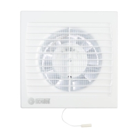 Вентилятор вытяжной "КосмоВент" В100ВКИ, d=100 мм, 10 Вт, 40 дБ, 105 м&sup3;/ч, выключ, индикатор