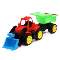 Трактор &laquo;Спецтехника&raquo;, с прицепом, МИКС