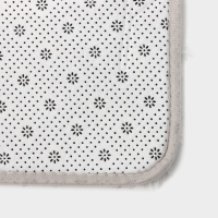 Коврик Доляна «Пушистик», 40×60 см, цвет серый Коврик Доляна «Пушистик», 40×60 см, цвет серый