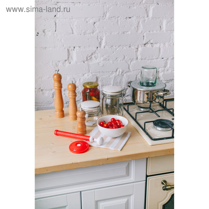 Мельница для специй Доляна, 21,5&times;5 см, металлический механизм, цвет светлое дерево