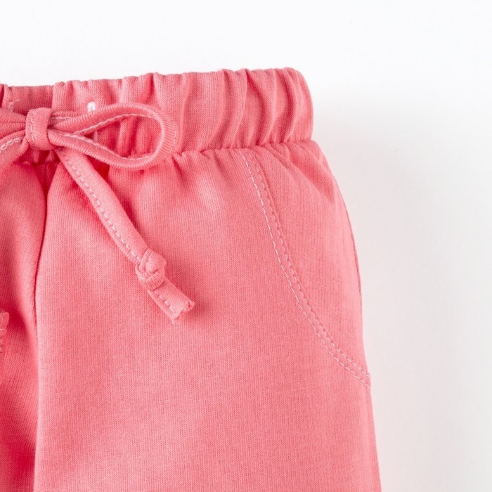 Комплект: худи и брюки Крошка Я &laquo;Зайчик&raquo;, рост 68-74 см, цвет бежевый/розовый