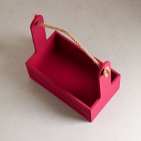 Набор кашпо деревянных 3 в 1 (29×18×33; 25×15×30; 21×12×23) "Аром", Бордо Набор кашпо деревянных 3 в 1 (29×18×33; 25×15×30; 21×12×23) "Аром", Бордо