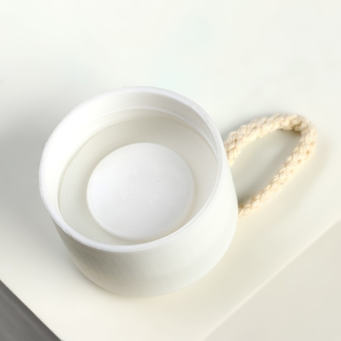 Бутылка для воды &laquo;Люби, смейся, живи&raquo;,стекло, цвет МИКС , 350 мл