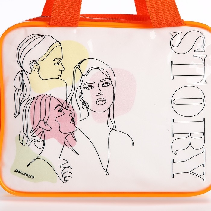 Сумка для купальника "История", 18х15х4 см