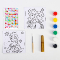 Набор для творчества на Новый год "Новогодний шар под раскраску", 6 штук 5.5 см, Холодное сердце Набор для творчества на Новый год "Новогодний шар под раскраску", 6 штук 5.5 см, Холодное сердце