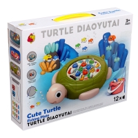 Рыбалка «Путешествие черепашки», 12 рыбок, цвета МИКС Рыбалка «Путешествие черепашки», 12 рыбок, цвета МИКС