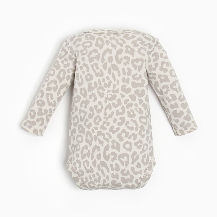 Боди с длинным рукавом Крошка Я Leo baby, рост 86-92 см