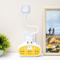 Бра с розетками "Модерни" LED 5Вт бело-жёлтый 15,5х3,4х42 см Бра с розетками "Модерни" LED 5Вт бело-жёлтый 15,5х3,4х42 см