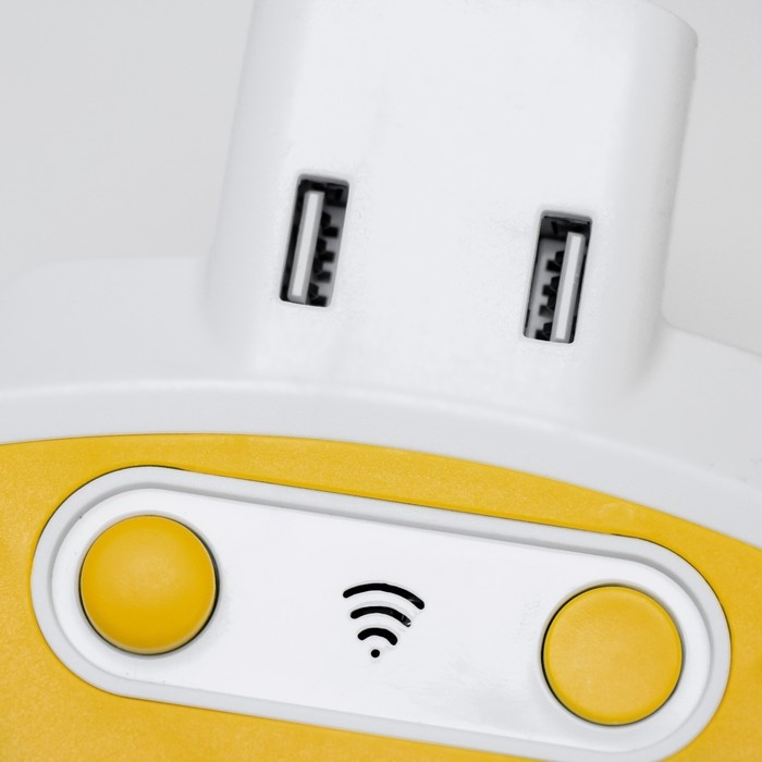 Бра с розетками Бра с розетками "Модерни" LED 5Вт бело-жёлтый 15,5х3,4х42 см