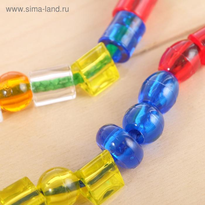 Шнуровка &laquo;Цветные карамельки&raquo;, 24 шт., по методике Монтессори