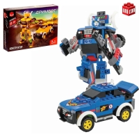 Конструктор-трансформер &laquo;Джип&raquo;, 145 деталей, цвет синий