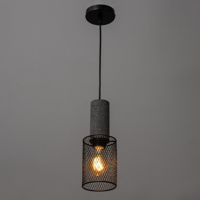 Светильник BayerLux Светильник BayerLux "Сатус" Е27 40Вт черный10х10х26-126см