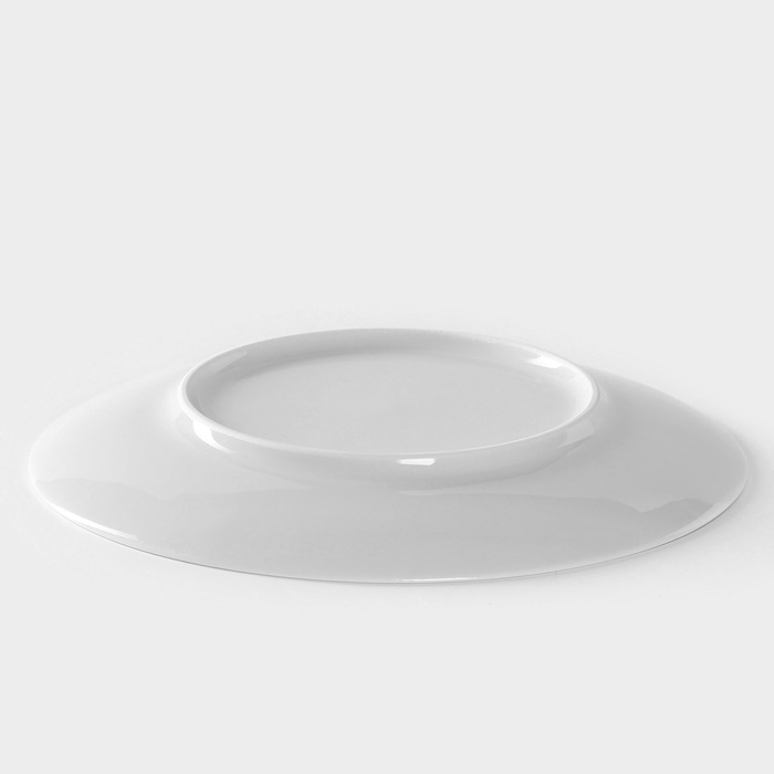 Тарелка фарфоровая «Универсал», d=20 см, белая Тарелка фарфоровая «Универсал», d=20 см, белая
