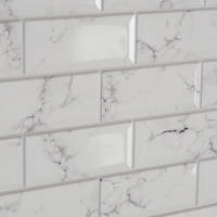 Панель ПВХ плитка Каррара, 485х960 Панель ПВХ плитка Каррара, 485х960