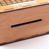 Копилка новогодняя "Пусть сбудутся мечты!" символ года, сундук, 14 х 14 х 8 см Копилка новогодняя "Пусть сбудутся мечты!" символ года, сундук, 14 х 14 х 8 см