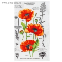 Полотенце кухонное &laquo;Маки&raquo; 35х60 см