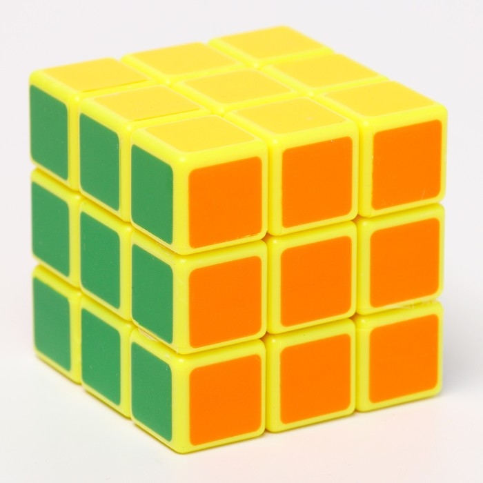 Кубик Рубика, игрушка механическая &laquo;Угадай цвет&raquo; 5,7см , в шоубоксе