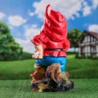 Садовая фигура "Гном с лопатой средний" 25&times;29&times;54см