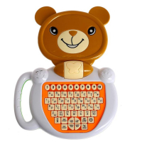 Обучающий компьютер &laquo;Медвежонок&raquo;, звук, цвет коричневый