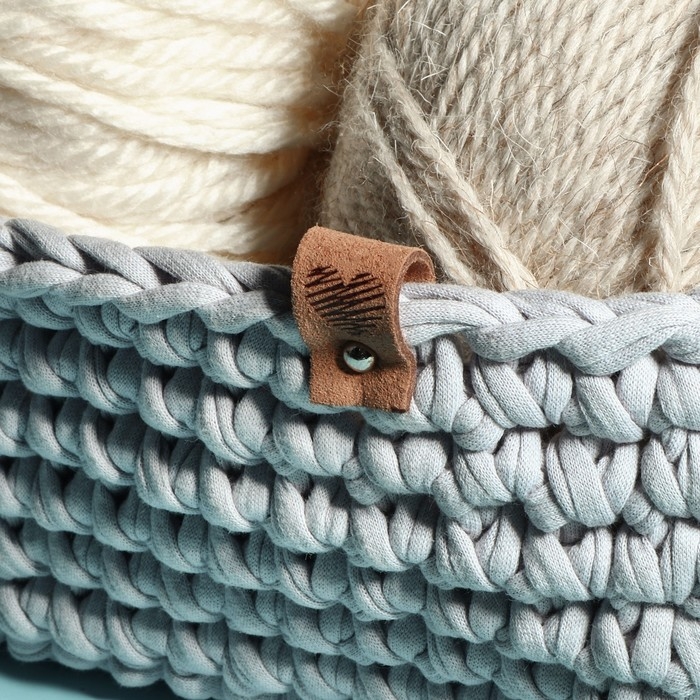 Набор бирок с кнопкой &laquo;Сердце&raquo;, 5 &times; 1,5 см, 10 шт, цвет разноцветный