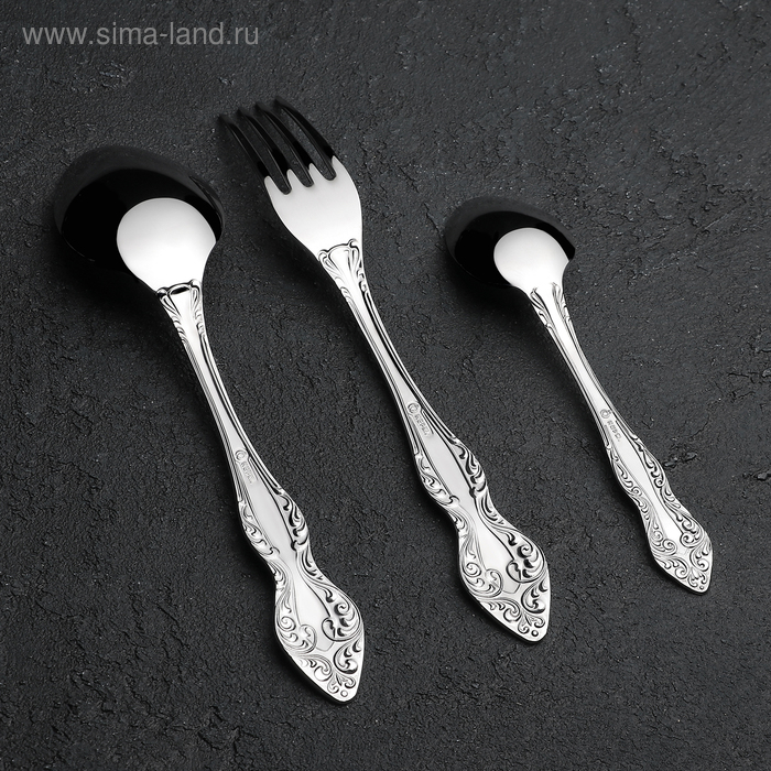 Набор столовых приборов &laquo;Славянка&raquo;, 36 предметов, декоративная коробка