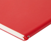 Ежедневник недатированный А5, 128 листов GRAND, интегральная обложка из искусственной кожи, ляссе, кремовый блок 70 г/м2, красный Ежедневник недатированный А5, 128 листов GRAND, интегральная обложка из искусственной кожи, ляссе, кремовый блок 70 г/м2, красный