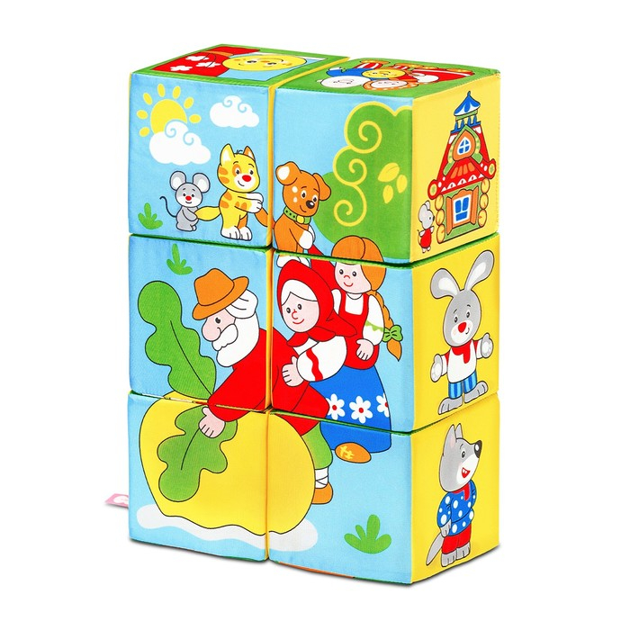 Набор мягких кубиков &laquo;Сказки в картинках&raquo;