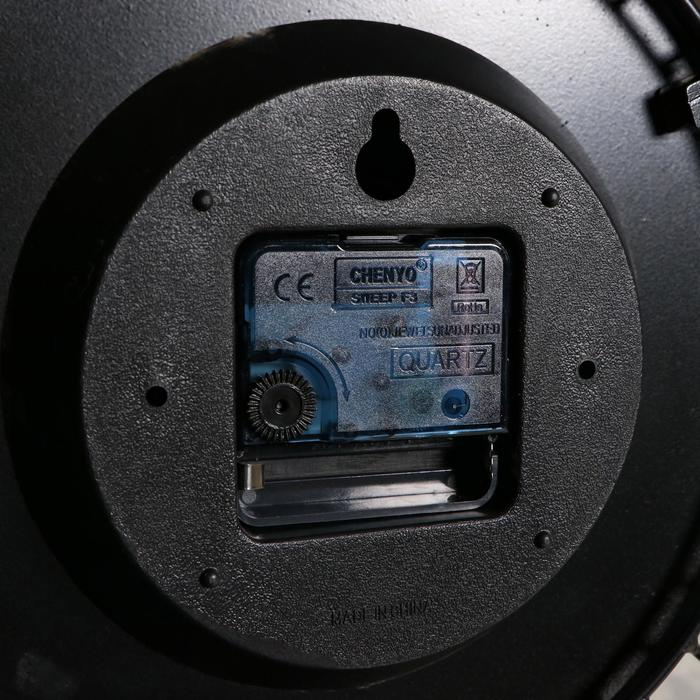 Часы настенные, серия: Ажур, Часы настенные, серия: Ажур, "Стиль", дискретный ход, d-70 см