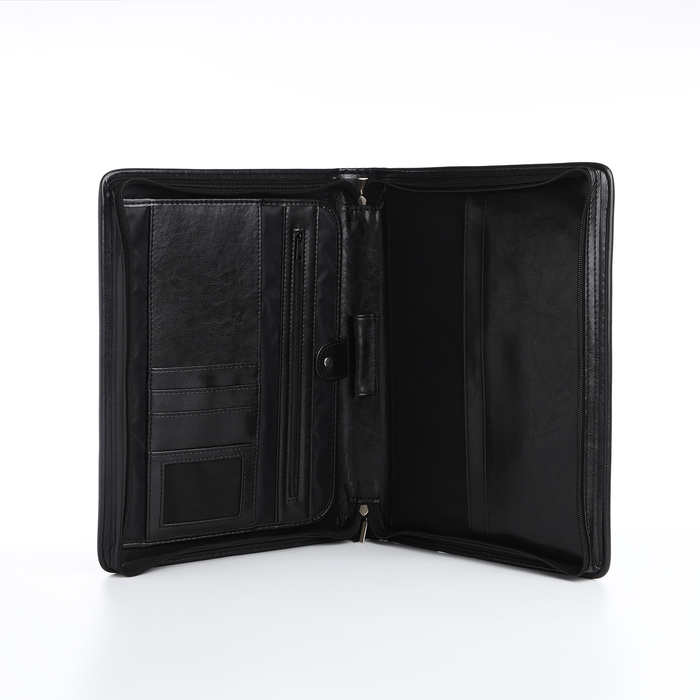 Папка для документов &laquo;Алекс&raquo;, А4, цвет чёрный