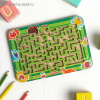 Лабиринт маленький &laquo;Лисичка и медведь&raquo;