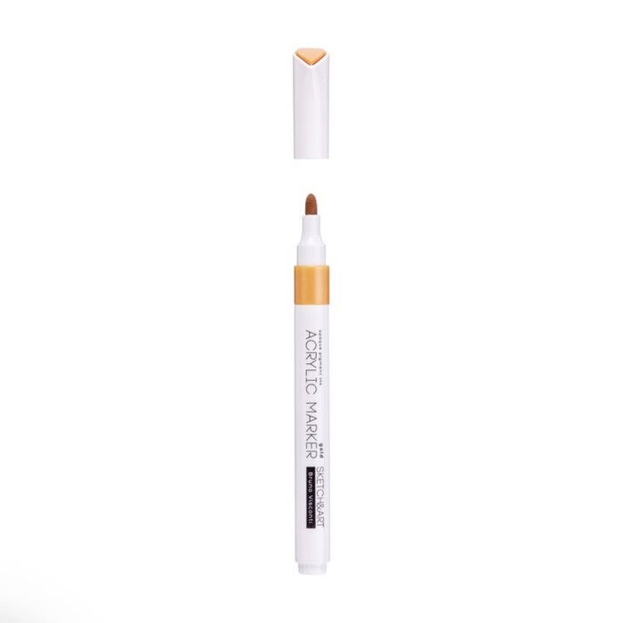 Набор акриловых маркеров 3 цвета SKETCH&ART, 1,0-3,0 мм