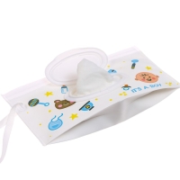 Контейнер для салфеток с петелькой &laquo;Коляски&raquo;, цвет МИКС