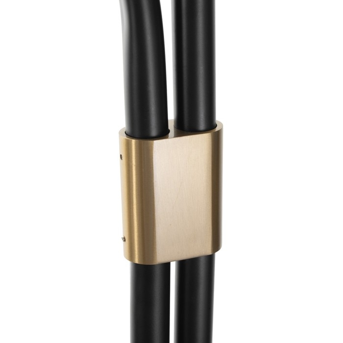 Торшер 19067/1 E27 40Вт черно-золотой 110х35х195 см