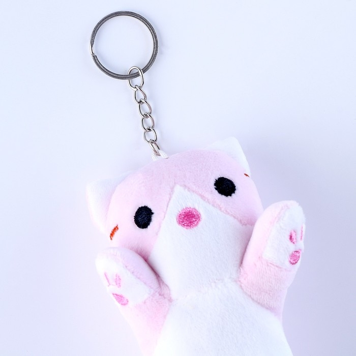 Брелок «Котик», 15 см, цвета МИКС Брелок «Котик», 15 см, цвета МИКС