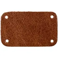 Лейбл кожаный Beta, S, горчичный Лейбл кожаный Beta, S, горчичный