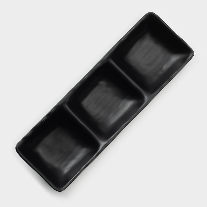 Менажница &laquo;Чёрный Восток&raquo;, 26,4&times;8,6&times;3,3 см, цвет чёрный