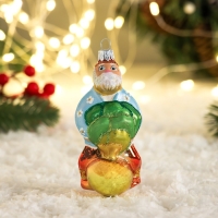 Ёлочная игрушка "Дед с репкой" Ёлочная игрушка "Дед с репкой"