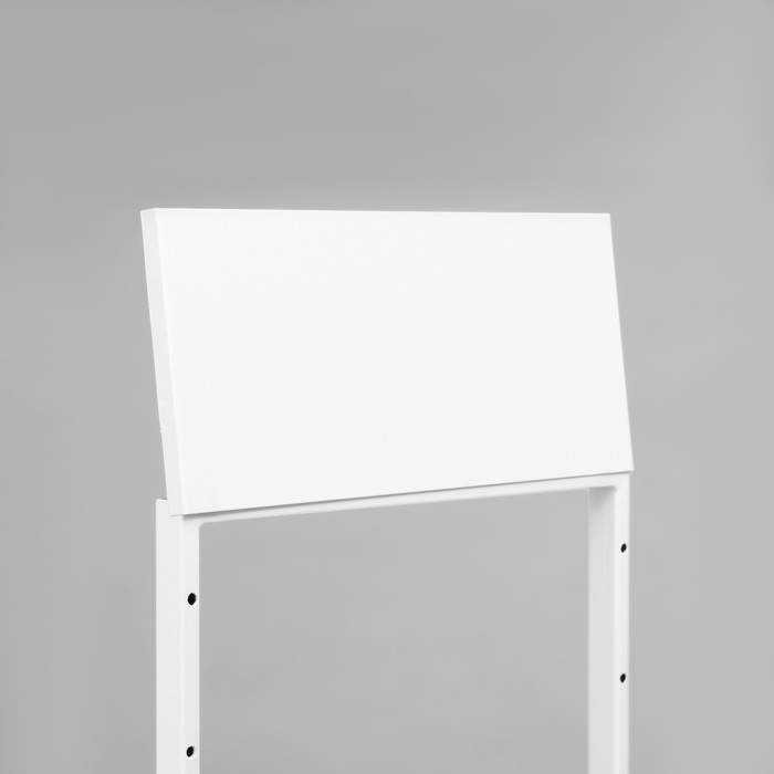 Стойка прикассовая 205&times;45&times;55, 3 корзины, 2 гребёнки, цвет белый