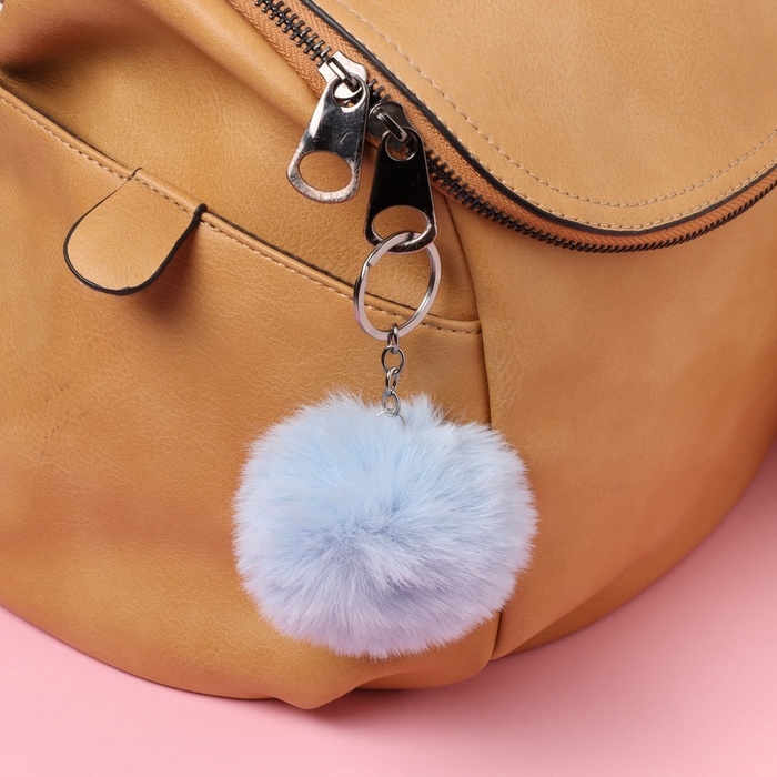 Пушистик на кольце Пушистик на кольце "Слонёнок. Мечтать очень важно!" d=8 см 15х15 см